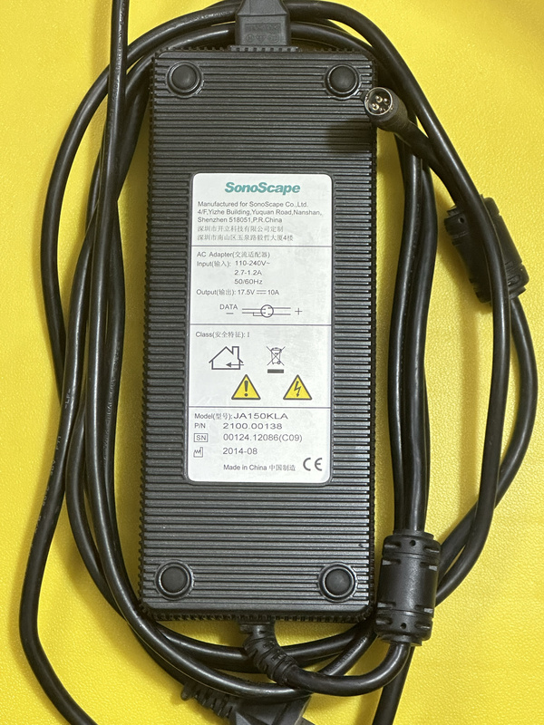 Ja150Kla Kaili Sonoscape A5 Color Super B Ultra Power Adapter 17.5V10A Four-Pin Charging Cable