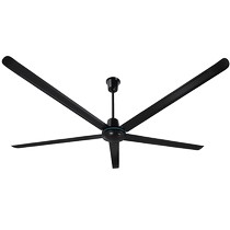 奥克斯工业吊扇2.5米超大风强力工厂车间仓库大功率掉电风扇100寸