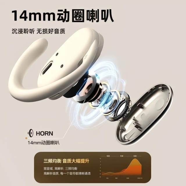 Germany's Voice of Berlin imported Bluetooth headset Qudan style ultra-long battery life high-quality wireless ear-mounted headset