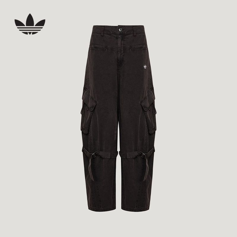 Adidas Women's Pants Sports Pants 2026 Autumn New Workwear Style Casual Pants Lf2321