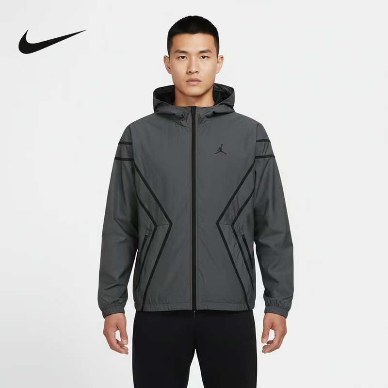 Nike Nike Men's Quick-Drying Woven Jacket Summer Loose Sports Jacket Summer Woven Jacket If1908-010