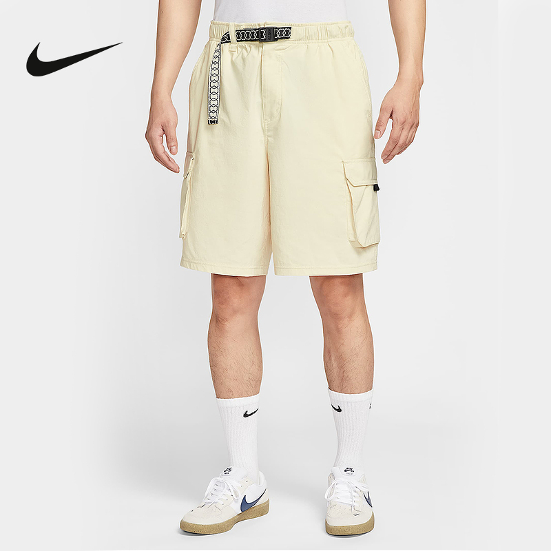 Nike Nike Shorts Men's Summer New Style Skateboarding Loose Cargo Pants Woven Five-Quarter Pants Hj2909-229 Nike Nike Shorts Men's Summer New Style Skateboarding Loose Cargo Pants Woven Five-Quarter Pants Hj2909-229