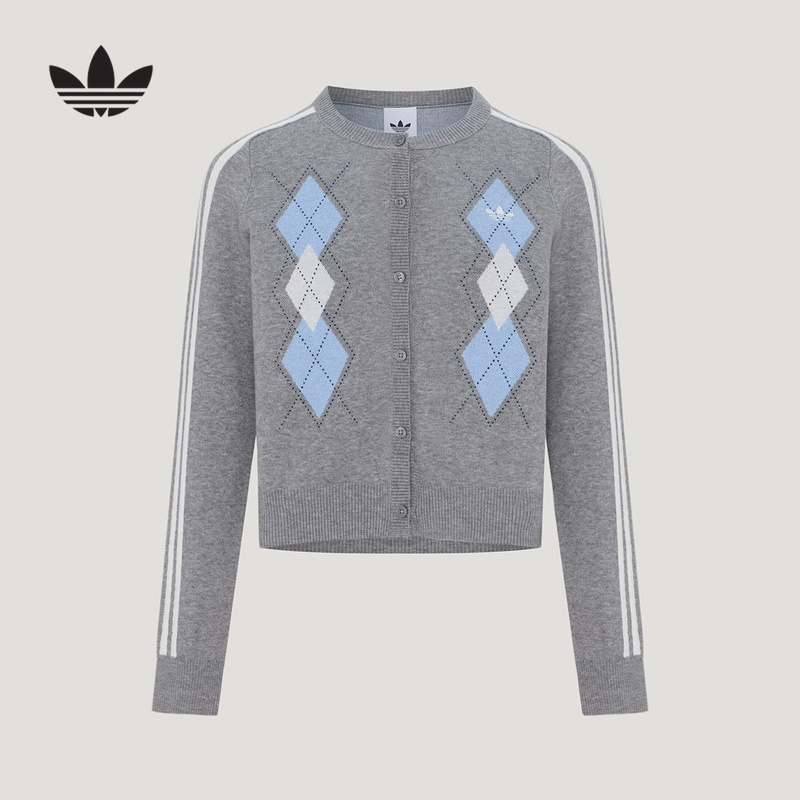 Adidas (Adidas) | (New Product) 2026 Winter Women's Knitted Cardigan Lh8704 Adidas (Adidas) | (New Product) 2026 Winter Women's Knitted Cardigan Lh8704