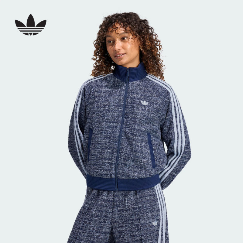 Adidas Genuine Women's Casual Jacket 2026 Winter New Long-Sleeved Jacket Li0024