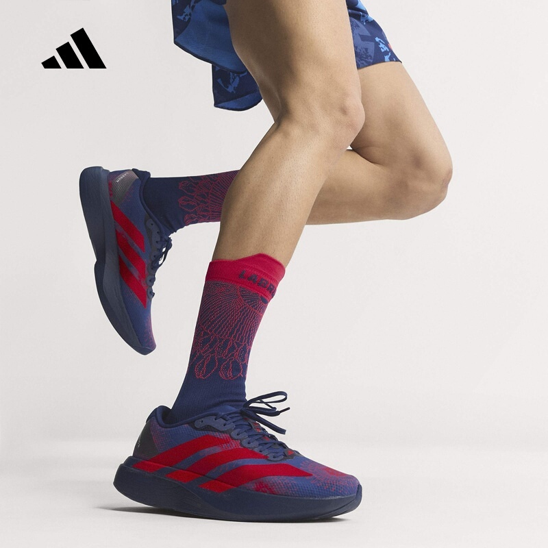 Adidas Adidas 2026 Summer Men's Co-Branded Racing Aesthetic Marathon Sports Running Shoes Ki9156