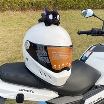 Motorcycle Paparazzi Decorations Locomotive Ski Helmet Small Accessories Swing Piece Doll Battery Electric Car Cute Pendant