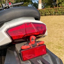 Pedal Motorcycle Paparazzi Adornment Locomotive BATTERY ELECTRIC CAR ELECTRIC CAR SMALL ACCESSORIES PENDANT SWING PIECE DOLL CAR TAIL LIGHTS