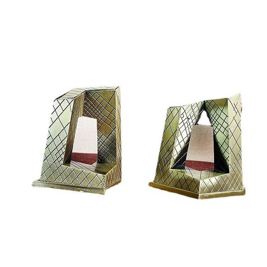 Adornos modelo CCTV, artesanías de metal galvanizado, recuerdos turísticos de Beijing, decoraciones de oficina, edificio de la sede