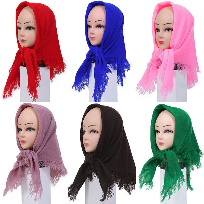 Headscarf Women's Baotou Rural Absorbent Fashion Autumn Winter Middle Aged Woman Old thickened Old Grandmother Mrs. Quad