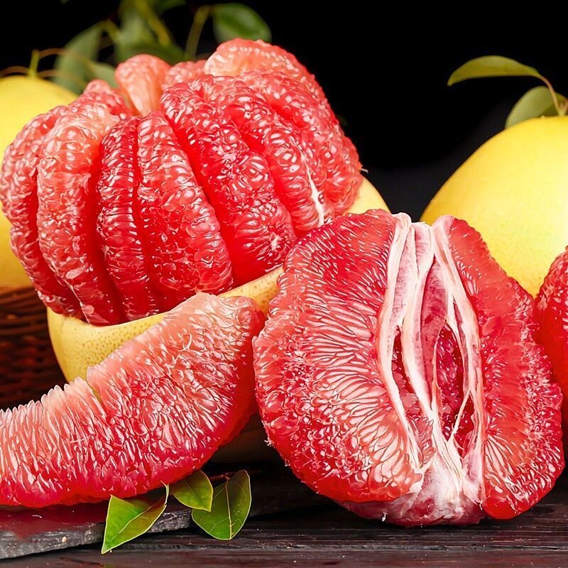 红心蜜柚4.5-5斤约2-3个