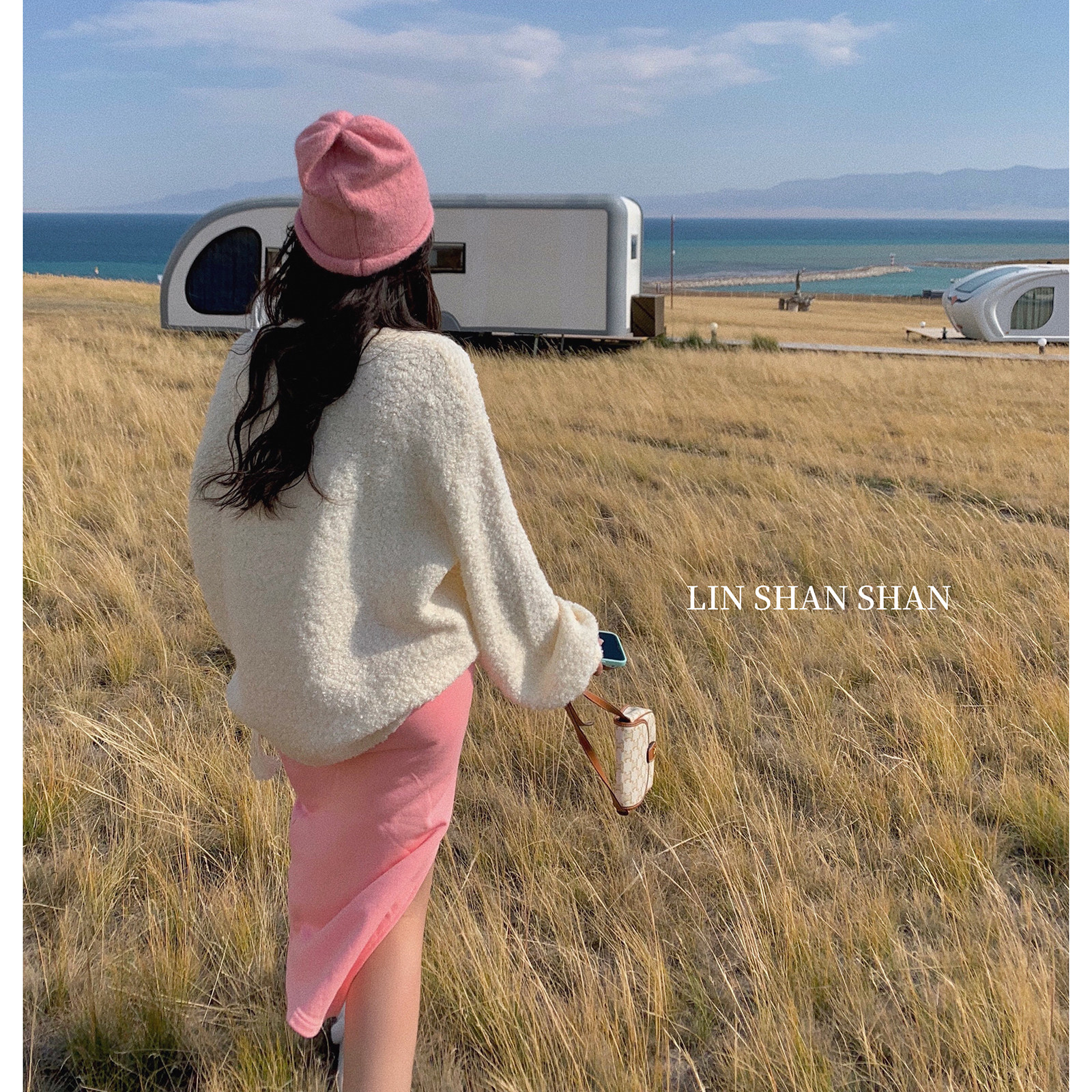 The soft color of the 