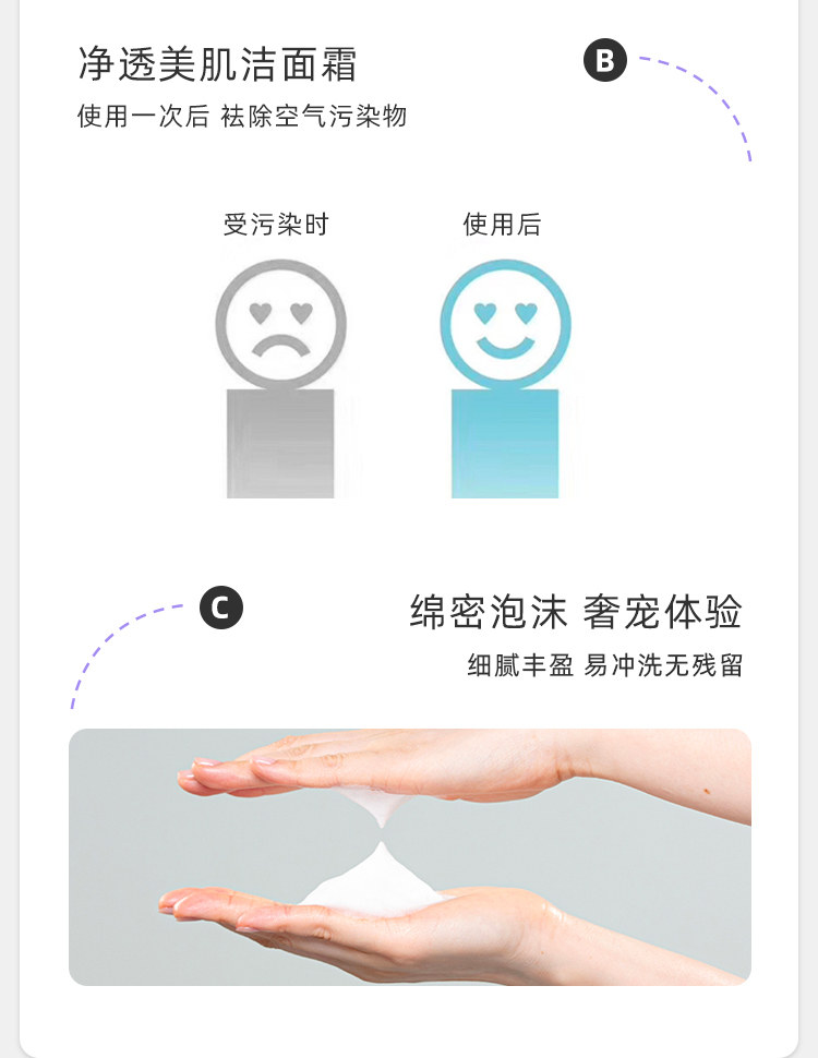 韩国进口 VidiVici 净透美肌洁面乳 120ml 聚划算双重优惠折后¥78包邮 88VIP会员还可95折