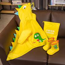 Baby raincoat Rain shoes suit cute little kids 1-3-year-old 2022 Kindergarten full-body full-length rain cape