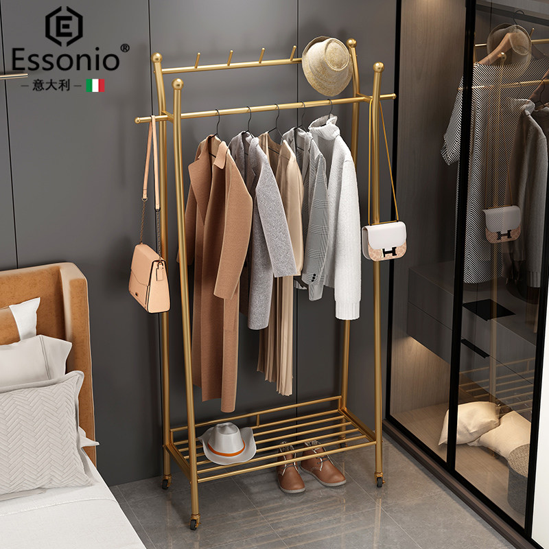 🌟家居新宠!Essonio 意大利北欧风挂衣架,让你的卧室变身时尚衣帽间👗 -衣帽架-淘宝好物网