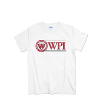 WPI Worcester Polytechnic Institute T-shirt short-sleeved male and female couples summer pure cotton round neck student uniform cultural shirt