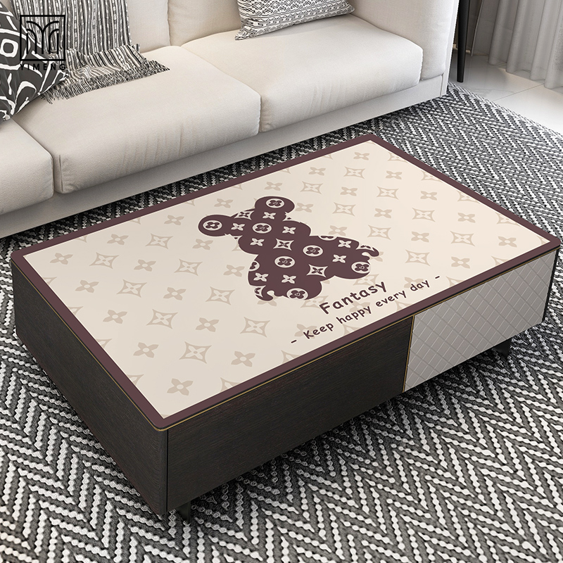 (Leather Table Mat) individuality creative trend net red rectangular pvc tea table cloth anti-oil and oil free