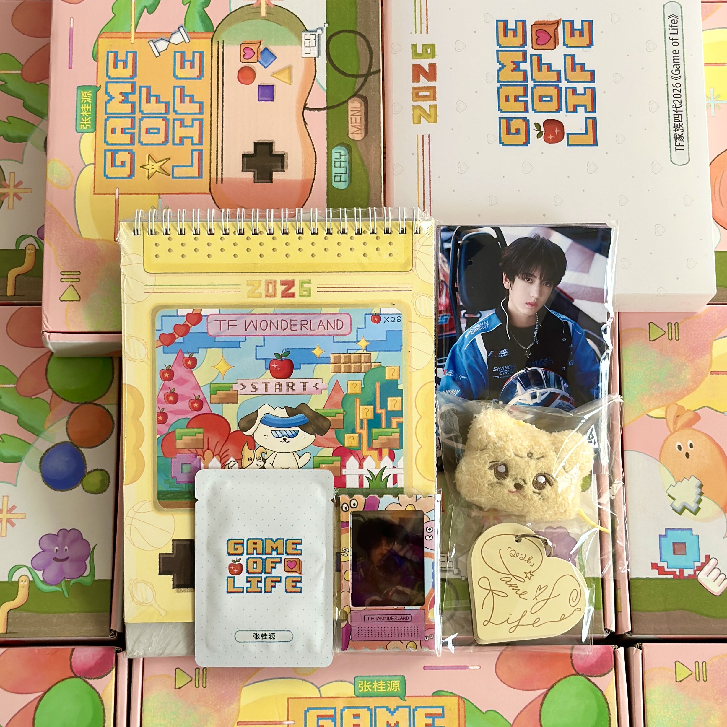 TF家族四代2026台历Game of Life未拆张桂源王橹杰周边_影视_淘宝游戏网