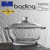 Sea Cucumber Bubble Hair Container Ceramic Basin Large Number Home Kitchen With Lid Steel And Face Basin Double Ear Heat Resistant Saucepan Soup Bowl