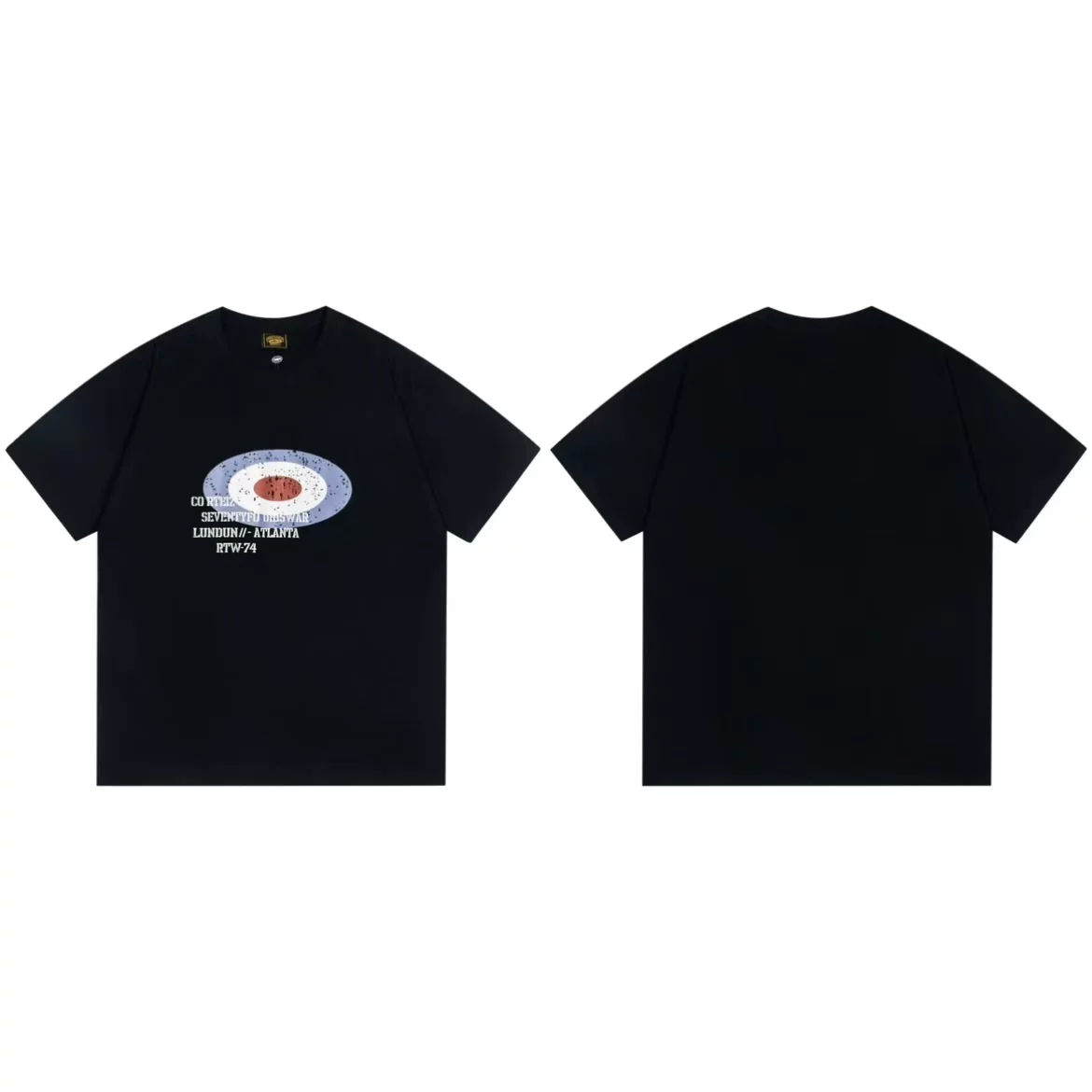 Футболка с принтом Corteiz Letter Graphic Print Tee 26ss Alcatraz с буквой графический принт короткий рукав