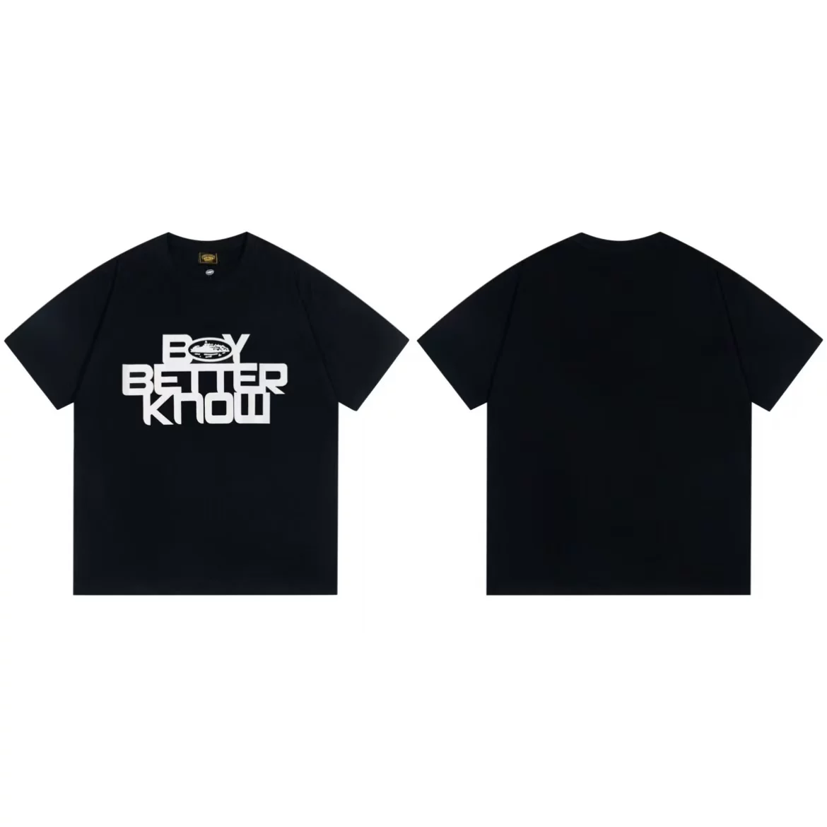 Футболка с принтом Corteiz Letter Graphic Print Tee 26ss Alcatraz с буквой графический принт короткий рукав