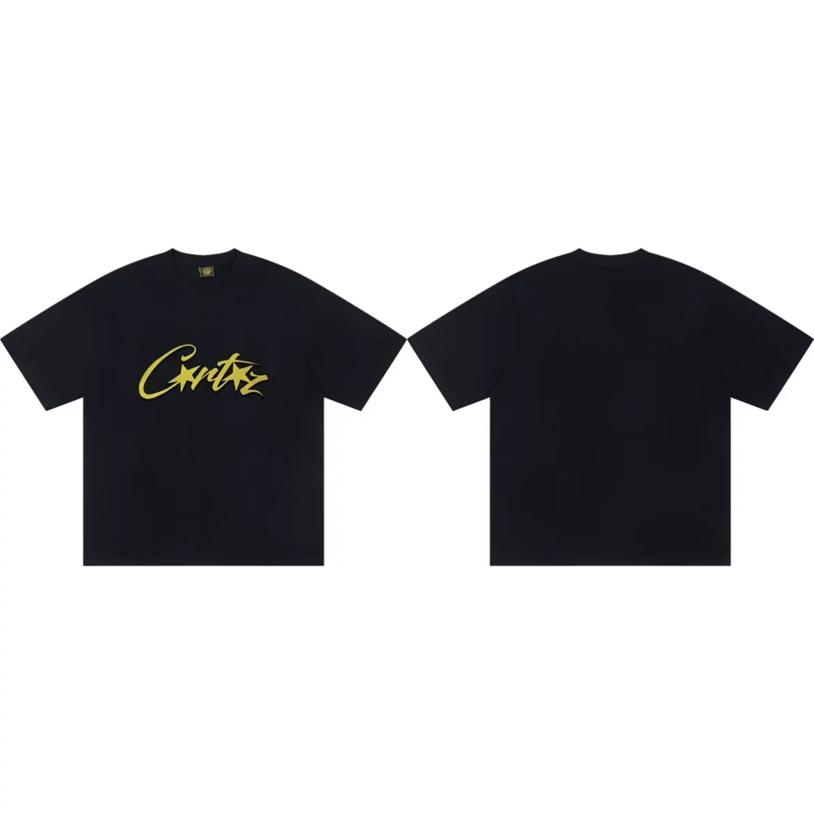 Футболка с принтом Corteiz Letter Graphic Print Tee 26ss Alcatraz с буквой графический принт короткий рукав