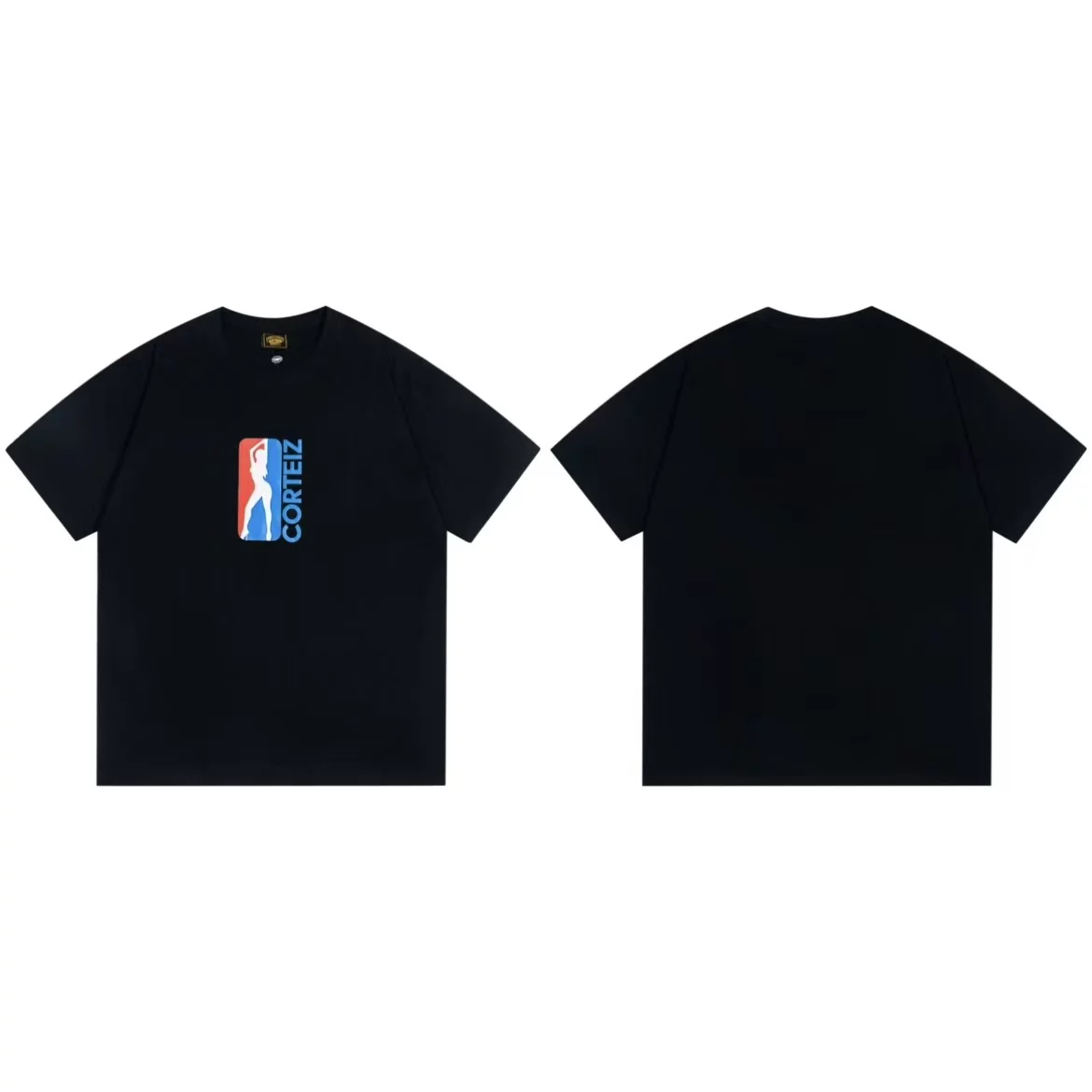 Футболка с принтом Corteiz Letter Graphic Print Tee 26ss Alcatraz с буквой графический принт короткий рукав