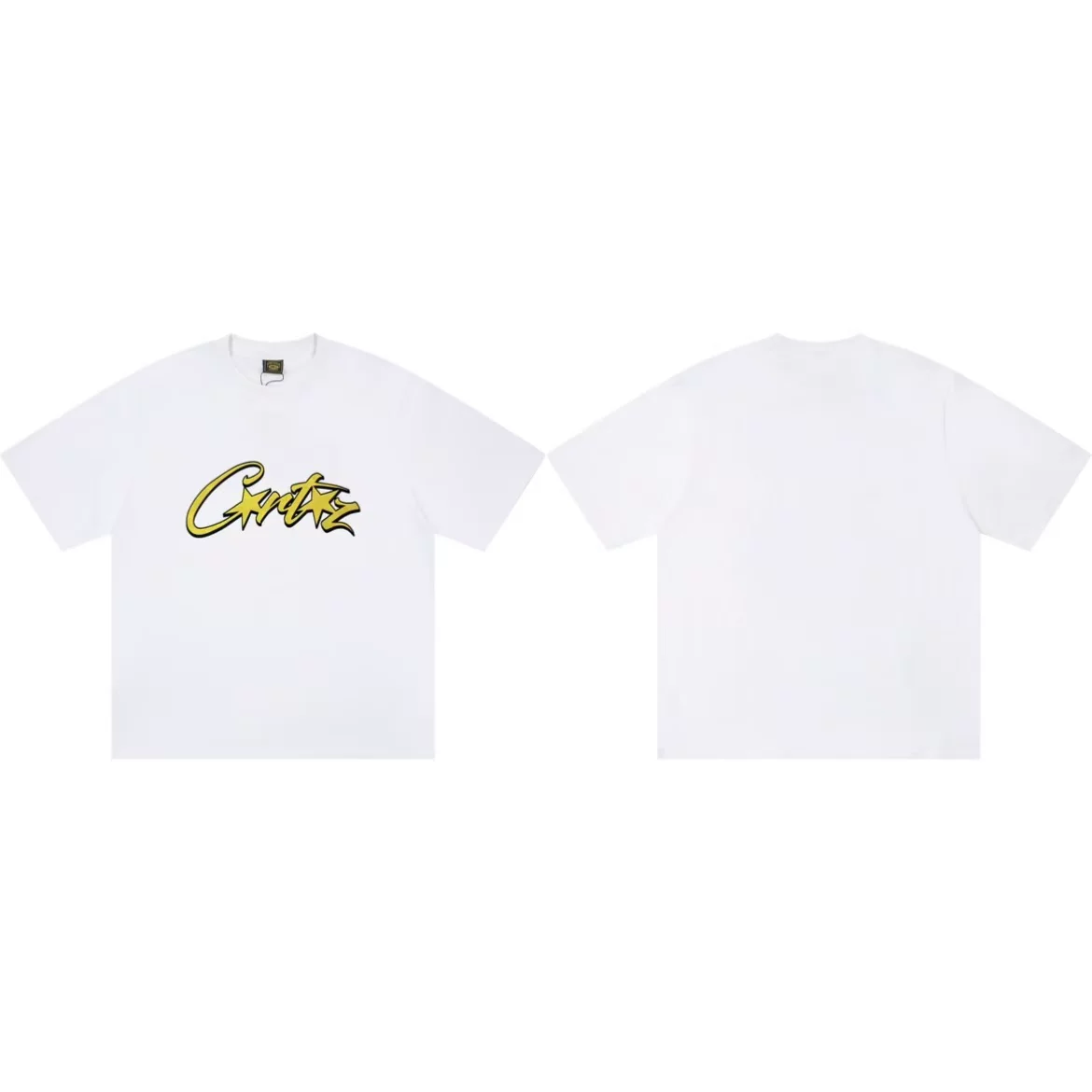 Футболка с принтом Corteiz Letter Graphic Print Tee 26ss Alcatraz с буквой графический принт короткий рукав
