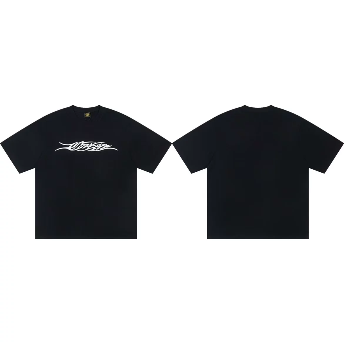 Футболка с принтом Corteiz Letter Graphic Print Tee 26ss Alcatraz с буквой графический принт короткий рукав