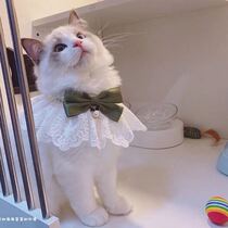 cat saliva towel cat bib pet jewelry collar bow tie bow tie saliva towel dog bib cat jewelry