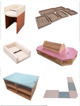 Baby care table soft cushions can be customized for mother and baby centers diaper changing massage mats swimming pool nursing table soft bags waterproof
