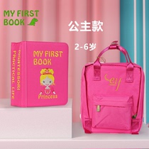 myfirstbook Montessori early education cloth book baby children baby toys unbreakable princess rich book