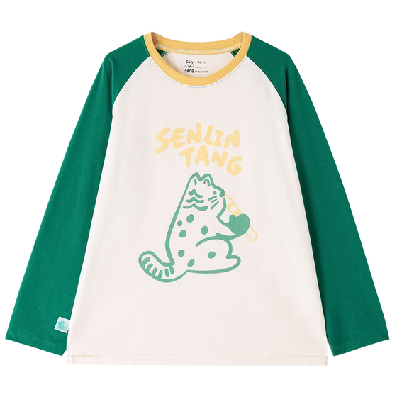 
Band Series [Corn Man] Forest Tang autumn children's Sorona men's/girls long-sleeved T-shirt