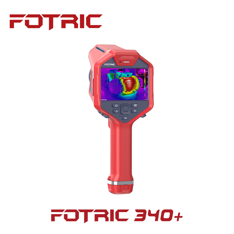 FOTRIC 340+系列高端手持热像仪红外线热成像仪地暖电力测漏智能