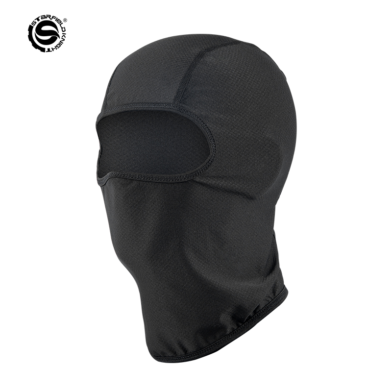 Star Knight riding sunscreen headgear mesh high-elastic breathable sweat-absorbing helmet lined with full face mask protection