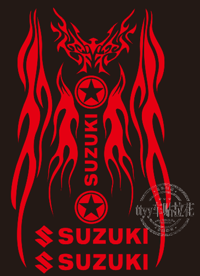 Fast Hawk complete car cover stickers Locomotive Personality Decorative applier Retrofit Stickers 1983