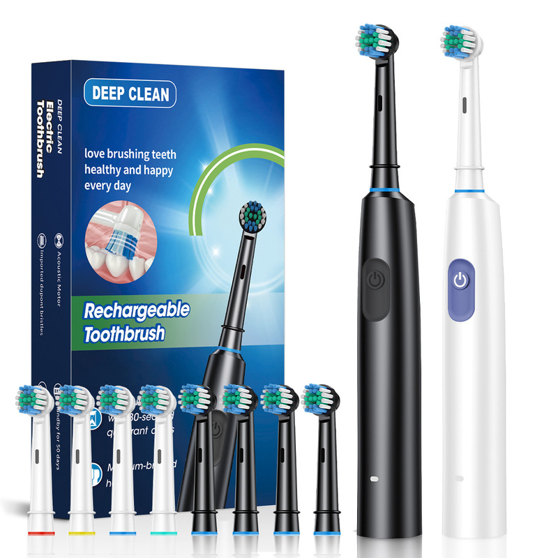 Electric Toothbrush for Adults with 5 Modes, Rotating Rechar