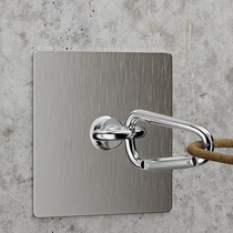 Traction rope fixed hook terrace balcony courtyard tethered dog outdoor sunbathing rope universal nail-free and punch-free hook