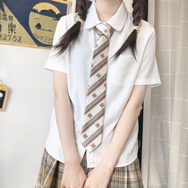 Fan Feedback Price (Spring Summer Base) Foot Room JK Original Uniform 100 lap short sleeve Japanese shirt