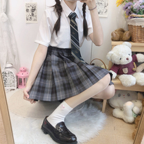 (Kata) Feet-feet Original JK Uniform Daily Orthodox Plaid Pleasant-skirt Short Skirt
