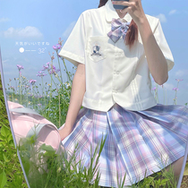 (South Fighting) Feet-Feet Original JK Uniform Day Ensemble Orthodox Plaid Plexant Skirt Short Skirt
