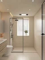 Household flat wind beauty salon glass bathroom partition bathroom screen waterproof living room 2023 new high-end