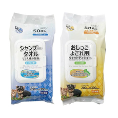 Pet салфетки delight nap宠物免洗澡湿巾纸50枚/包狗狗猫咪免洗澡干洗清洁用品