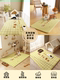 Winter thickened pet floor mats, dog cage fence carpets, cat and dog sleeping mats, warm mats, cat and dog placemats