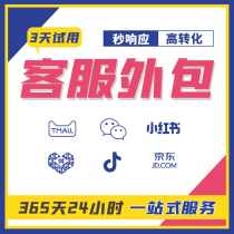 Customer service outsourcing artificial sky cat Taobao shake-up-Beijing East collared after sale WeChat Xiaohong Xiaohong Book online store customer service hosted