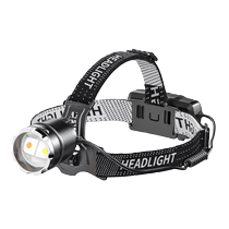 Super bright headlamp 52000 strong light head-mounted charging zoom outdoor induction long-range long-life fishing miners lamp