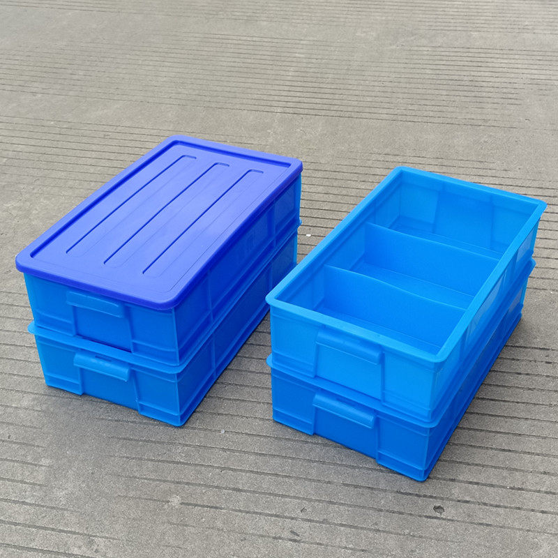 Plastic parts box Sub-grid with lid Weekly turn case rectangular containing case screwdriver sheet box Outdoor onboard toolbox