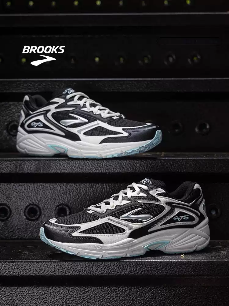 Brooks adrenaline gts - couple's casual chunky sneakers, retro running shoes