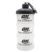 Optimum protein powder funnel powder box portable