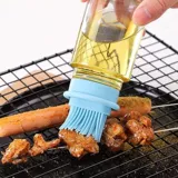 Пищевой силикон, дозатор масла, качественный пылезащитный стеклянный ершик для бутылочки, щетка