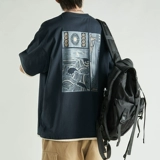 Тонкая хлопковая футболка с коротким рукавом, комплект для отдыха, оверсайз